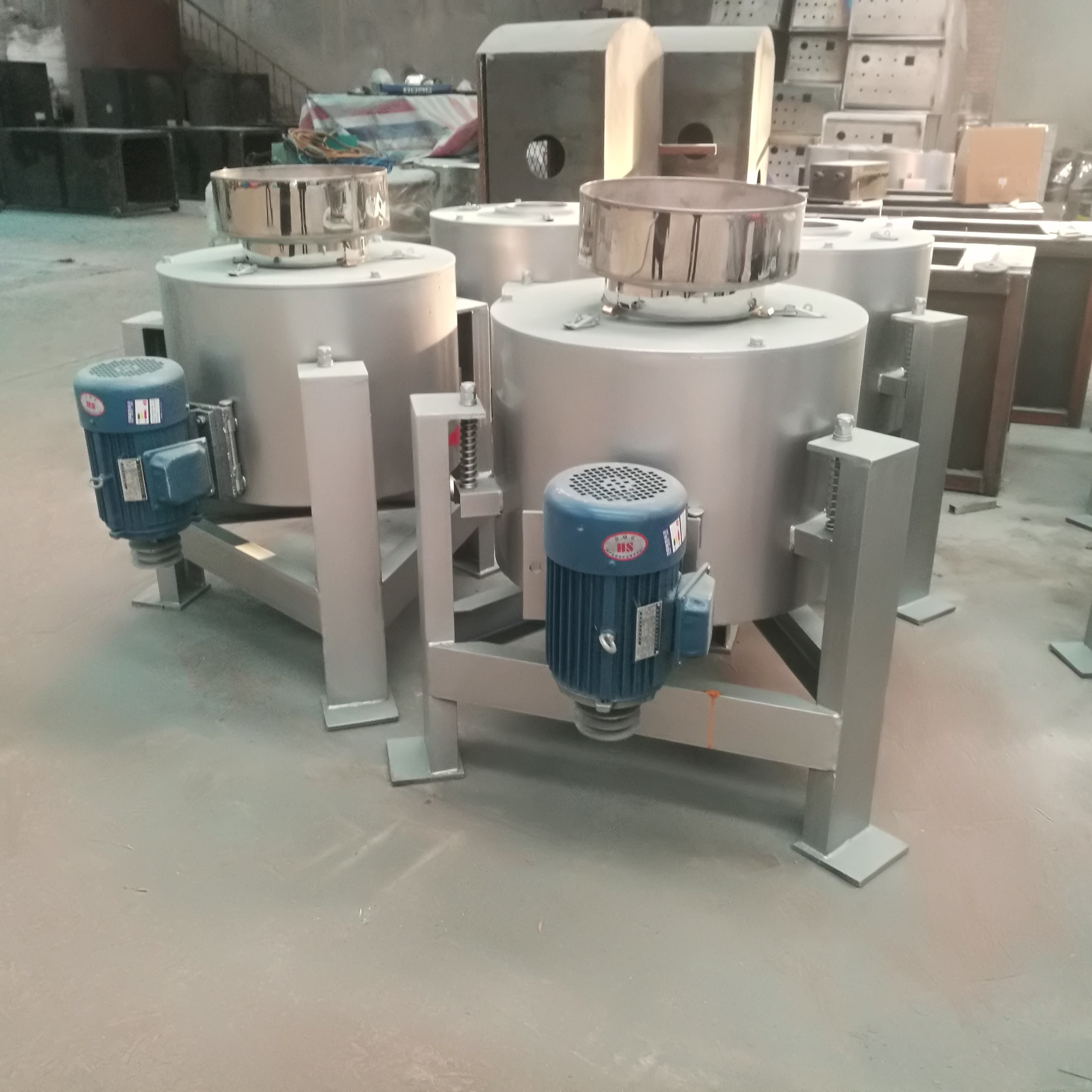 Multi Function Deep Fryer Oil Filter Machine Centrifugal Heating 3kw Power