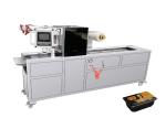 1400PCS/H SUS304 Lunch Plate Sealing Packing Machine For Supermarket