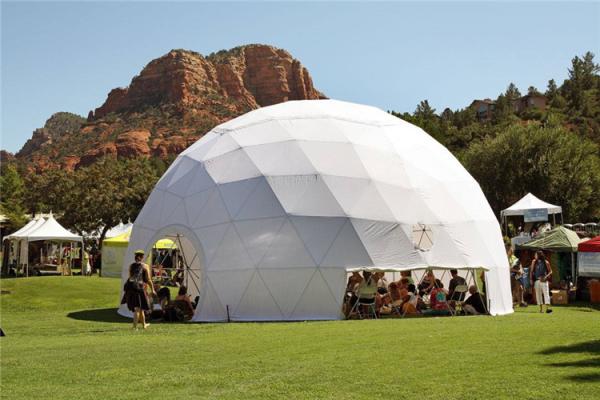 Buy cheap Waterproof PVC Geodesic Event Dome Tent 1000 People Outdoor Water Proof from wholesalers