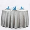 Buy cheap 100% Polyester Hotel Dinning Wedding Table Linens Logo Print from wholesalers