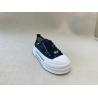 Buy cheap Comfort Casual Women'S Lace Up Platform Shoes With Sequins black from wholesalers