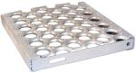 Slip Resistant Punching Plate Grating , Aluminum Perforated Metal Walkway Grip