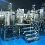 Buy cheap Stainless Steel Vacuum Mixer Homogenizer Electric Heating For Sauce mayonnaise/ketchup/curry paste production line from wholesalers