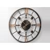 Buy cheap Home Decor Handmade Antique Metal Wall Art Clock from wholesalers