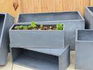 Frost Resistant 60cmx17cmx17cm Fiber Clay Pots Lightweight