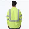 Buy cheap EN61482 Safety Reflective Taped Hi Vis Workwear FR Long Sleeve from wholesalers