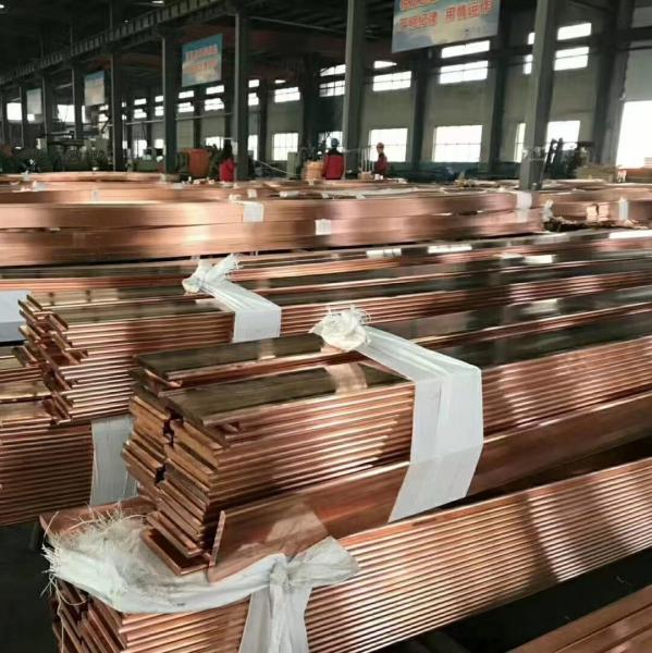 Buy cheap Electrolytic Tough Pitch ETP Copper C11000 / C110 / Alloy 110 Copper Flat Bar from wholesalers