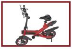 Small Foldable Electric Bicycle , 36V 350W Folding E Bike Energy Saving