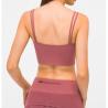 Buy cheap Lulu Straps Custom Logo High Impact Shock Proof Gym Contour Support Sports Yoga Bra from wholesalers