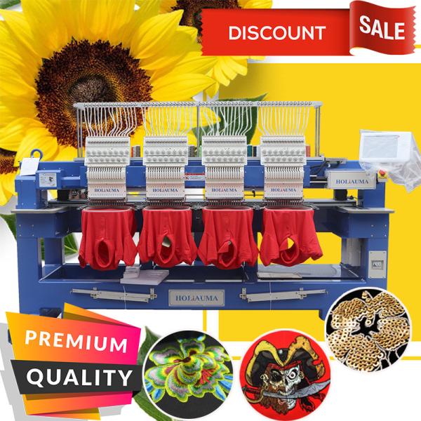 Quality HO1504H 2020 NEW tajima type 4 head embroidery machine 400*450mm best DAHAO A18 computer embroidery machine for cap flat for sale