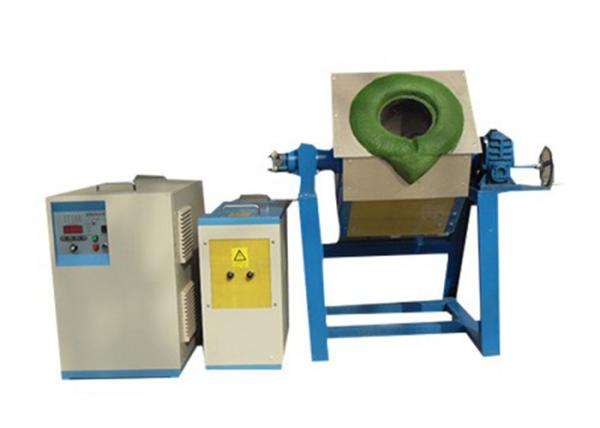 Buy cheap 25KW Small Induction Melting Furnace For Copper Scrap Metal from wholesalers