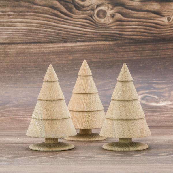 Buy cheap wooden Mini Christmas tree decoration for dinning room from wholesalers