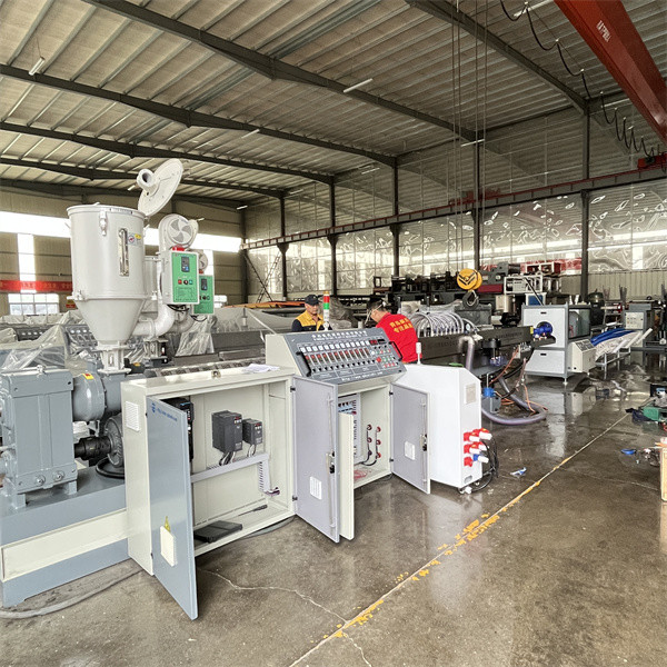 Perforated Double Wall Corrugated Pipe Machine 2m/Min - 6m/Min For Drain Pipe
