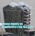 Perforated clear laundry dry cleaning garment bag on roll,Transparent PE Plastic
