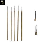 260mm Shank Sharp Nose Steel Burnisher Tools