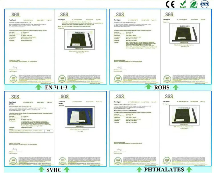 Waterproof Eva Foam Sheet , Eva Foam Roll For Handicraft / Flower Making