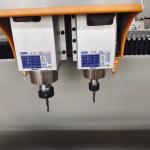 Double Head Hole Drilling Machine 300mm Aluminium Hole Punching Machine