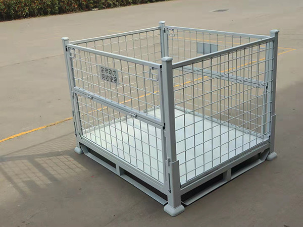 50mm X 50mm Customized Heavy Duty Collapsible Pallet Cage For Industrial Use