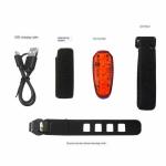 New Arrival Night Safety Alarm Usb Bike Tail Light Headlamp Mountain Bike