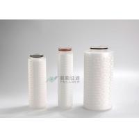 Buy cheap Particulate Removal PES Micro Pleated Filters , Precision Pleated Water Filter 0 product
