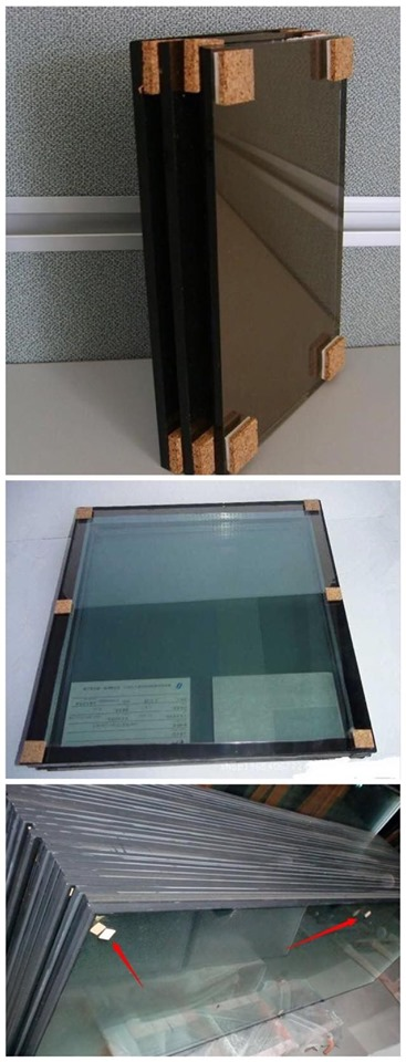 cork pads with cling foam for glass