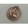 Buy cheap Football Die Cast Medals 3D Design 45 mm Antique Copper Plating / Anti-brass from wholesalers