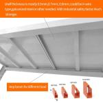 Medium Duty Shelving 800mm 1000mm 1200mm Two Tier Rack for Warehouse Storage