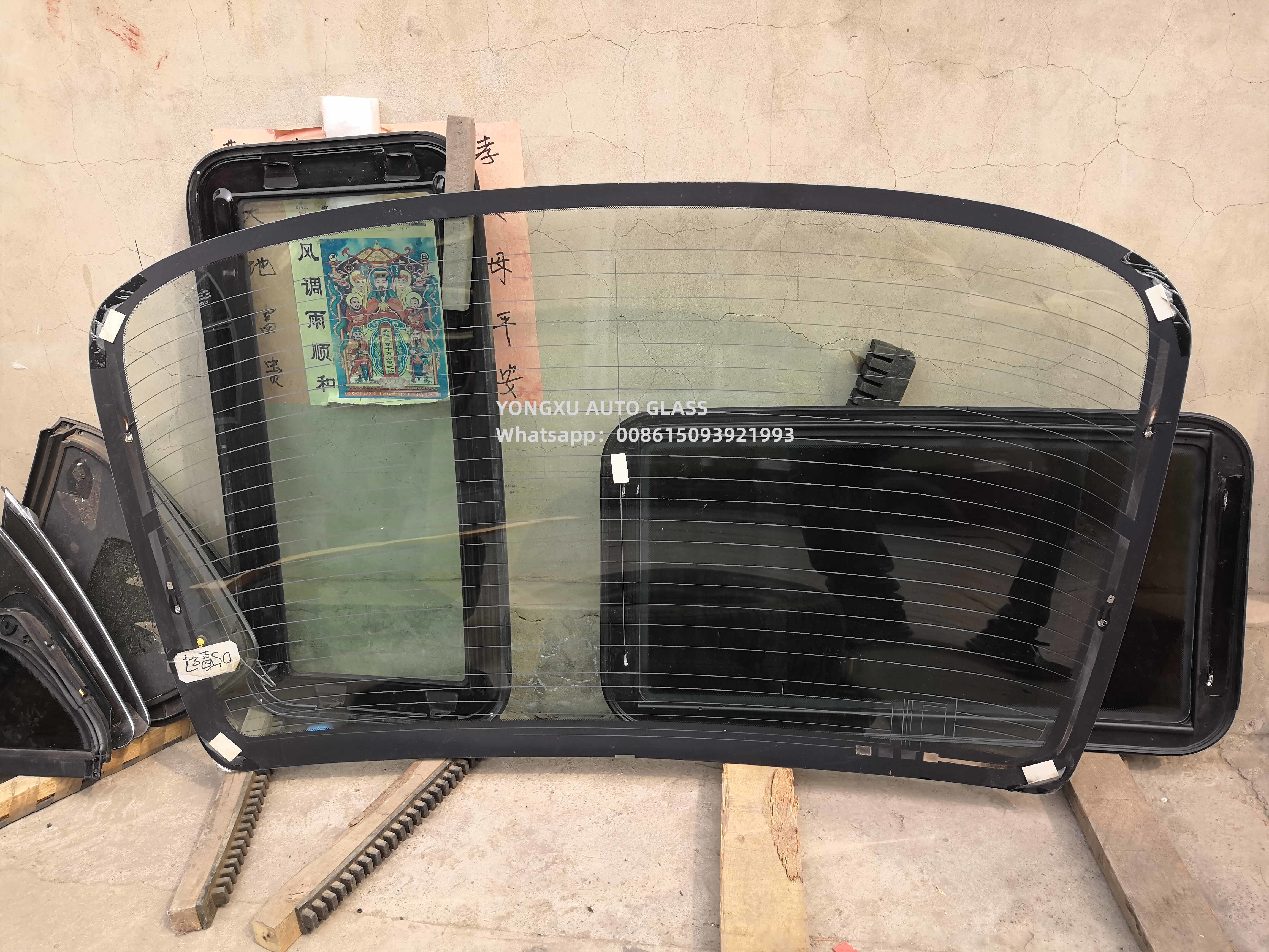 Tungsten Benz W204 W205 W206 Rear Windshield Glass Bulletproof