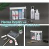 Buy cheap ZIPPERED BAGS, makeup cosmetic bag, travel BAG, Cosmetic Swimwear Sand beach Clear Cylinder PVC Bag For Women Makeup Tr from wholesalers