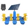 Buy cheap 2 Wheels Shrimp Solar Paddle Wheel Aerator Pond Fish Farm Aerator 5000m2 from wholesalers