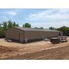 Buy cheap Rockwool Insulation Metal Warehouse Building Steel Structure With Round Bar Brace from wholesalers