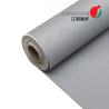 Buy cheap PU Coated Thermal Insulation Jackets Fiberglass Fabric 0.5mm Grey Satin from wholesalers
