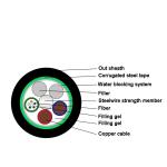 Low Voltage G652D Oplc Composite Fiber Optic Cable