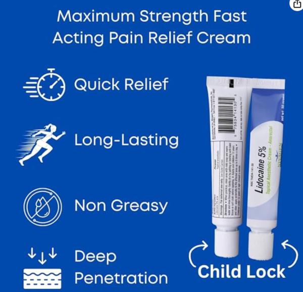 Buy cheap 10g Piercing Numb Cream Microneedle Anesthetic Pain Relief Cream from wholesalers