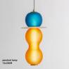 Buy cheap Designer Colored Pendant Lamps LED Stained Glass Pendant Light Bar Shop Restaurant Light(WH-AP-603) from wholesalers