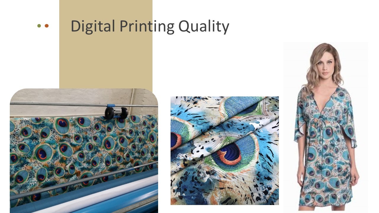 260GSM Activewear Double Knit Fabric Printing Directly Stretch Sport Bra