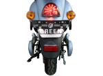 High Speed Certified Electric Moped Scooter 1600W DC Brushless Motor