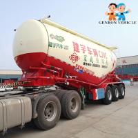 Buy cheap Air Suspension 3 Axles Dry Bulk Tanker Trailer for Sale Export to Sudan, Somalia product
