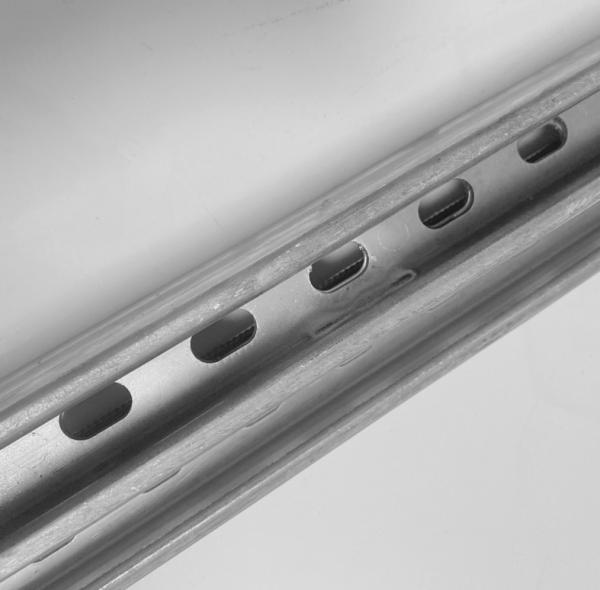 Buy cheap 1.5mm Thickness Slotted Strut Channel For Construction Carbon Steel Photovoltaic Bracket from wholesalers
