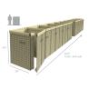 Buy cheap Square Hole Mil 1 3.0mm Hesco Barrier Fortress from wholesalers