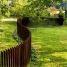 Buy cheap Outside Rusty Metal Blades Corten Steel Picket Fence For Garden Security from wholesalers