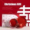 Buy cheap OEM And ODM Red Glaze Christmas Dinnerware Set Ceramic Bowl Porcelain Plate For Presents Occasion from wholesalers