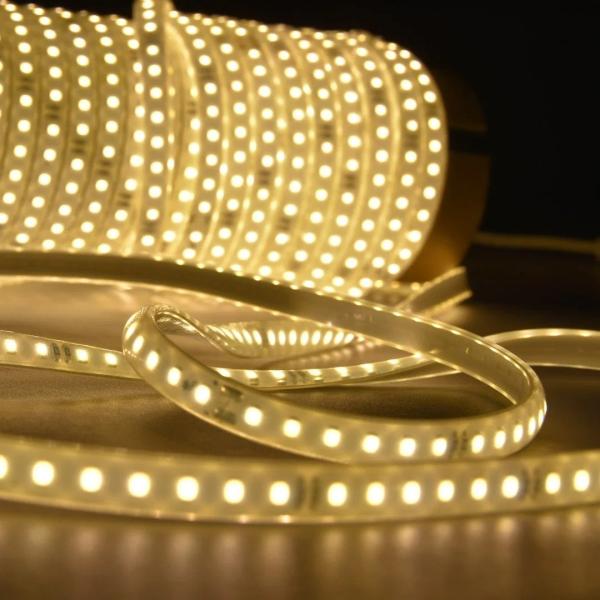 110v220v Waterproof 10mm 180leds 6500K Die-Cutting Board SMD2835 LED Strip Light