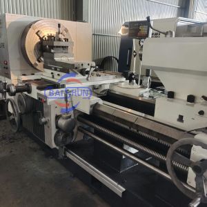 Buy cheap Big Hole Pipe Threading Lathe QK1325X1500 800mm Swing from wholesalers