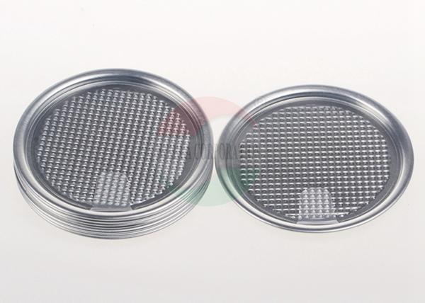 Buy cheap Aluminum 73mm Easy Peel Off Lid For Pet Plastic Jar Sealing FDA Approved from wholesalers