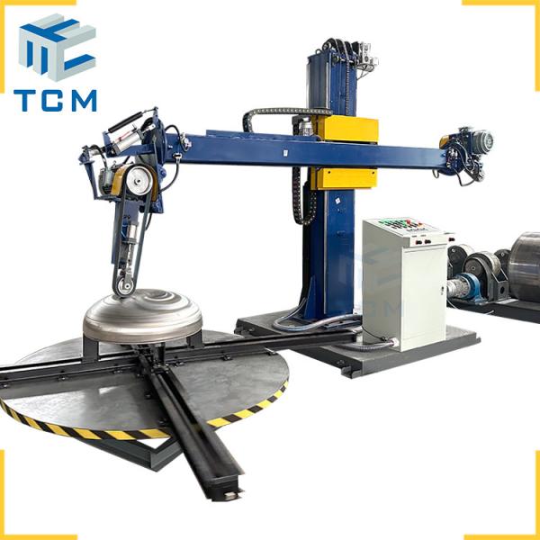 Buy cheap Steel Vessel Head Tank Lid Automatic Dished End Polishing Machine from wholesalers