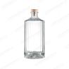 Buy cheap Healthy Glass 700ml Whiskey Brandy Liquor Bottle Clear Square Bottle from wholesalers