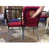 Buy cheap 25*25*1.2mm Moulded Foam Seat Stacking Church Chair 7kgs from wholesalers