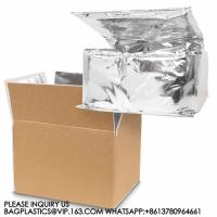 Buy cheap Insulation Liners Reusable Cooler Bags Cold Shipping Box Thermal Box Liner product