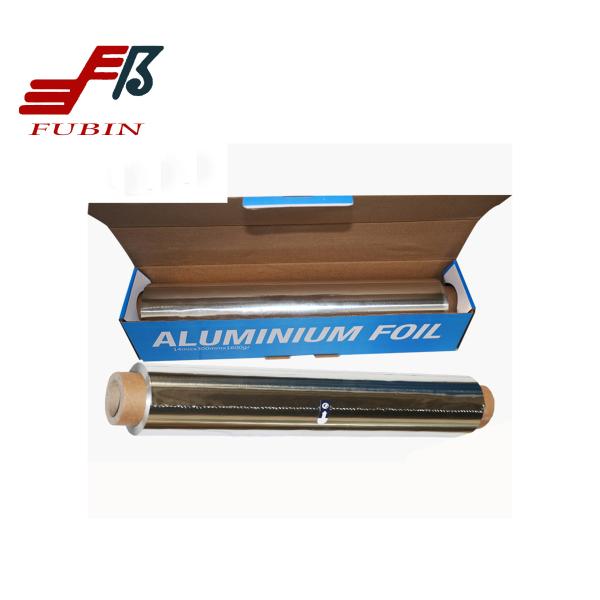 Buy cheap 300M Aluminium Foil Paper Roll Heat Resistance For Food Packaging FDA Certificate from wholesalers